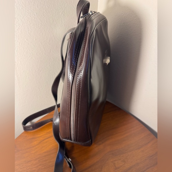 Vintage Longchamp Leather Backpack - Picture 6 of 10